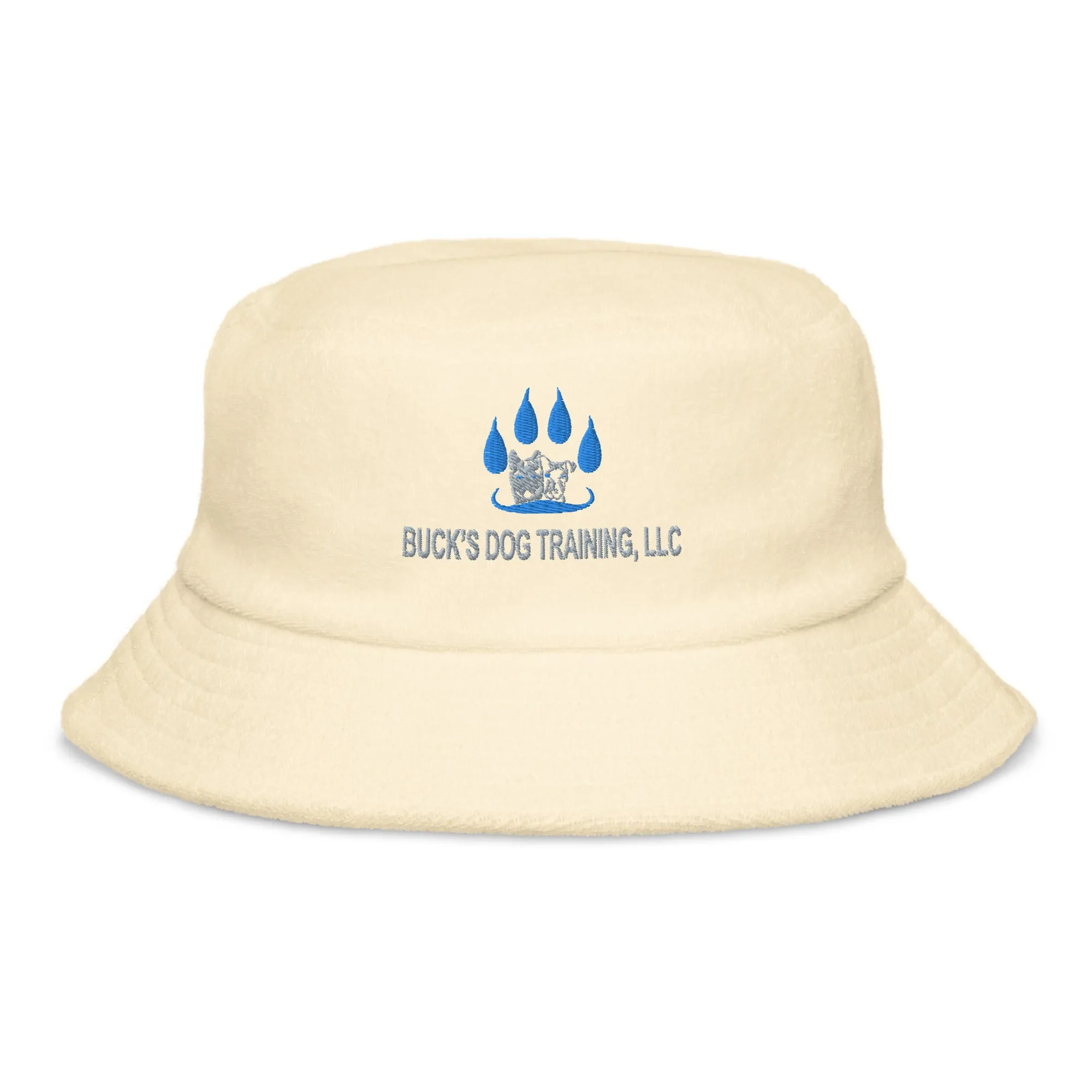 Unstructured Terry Cloth Bucket Hat