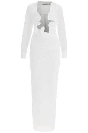venus plunge dress 23023503 WHITE