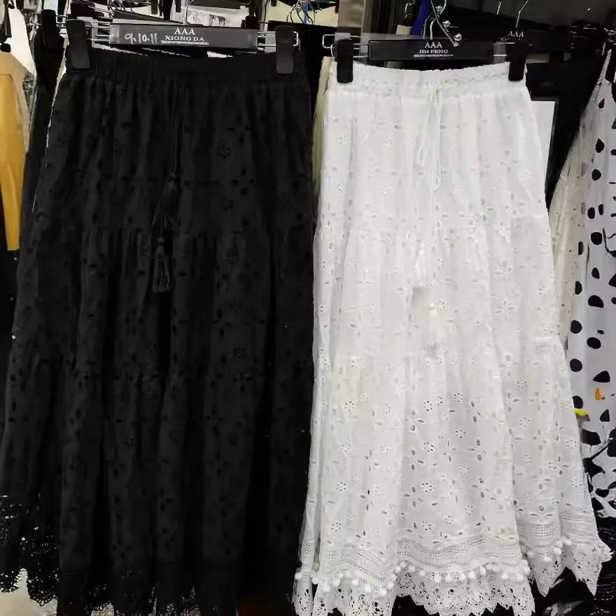 Versatile Hollow Out Vacation Beach Skirt