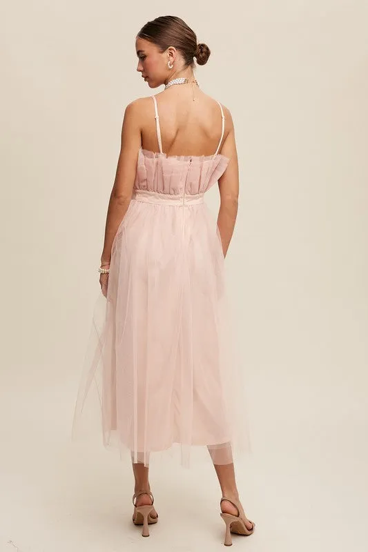 Whisper of Romance Tulle Maxi Dress