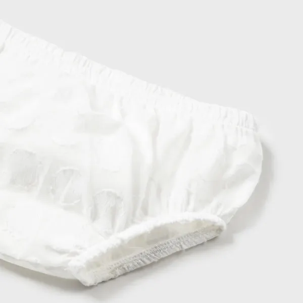 WHITE BABY DRESS FOR BABY GIRL