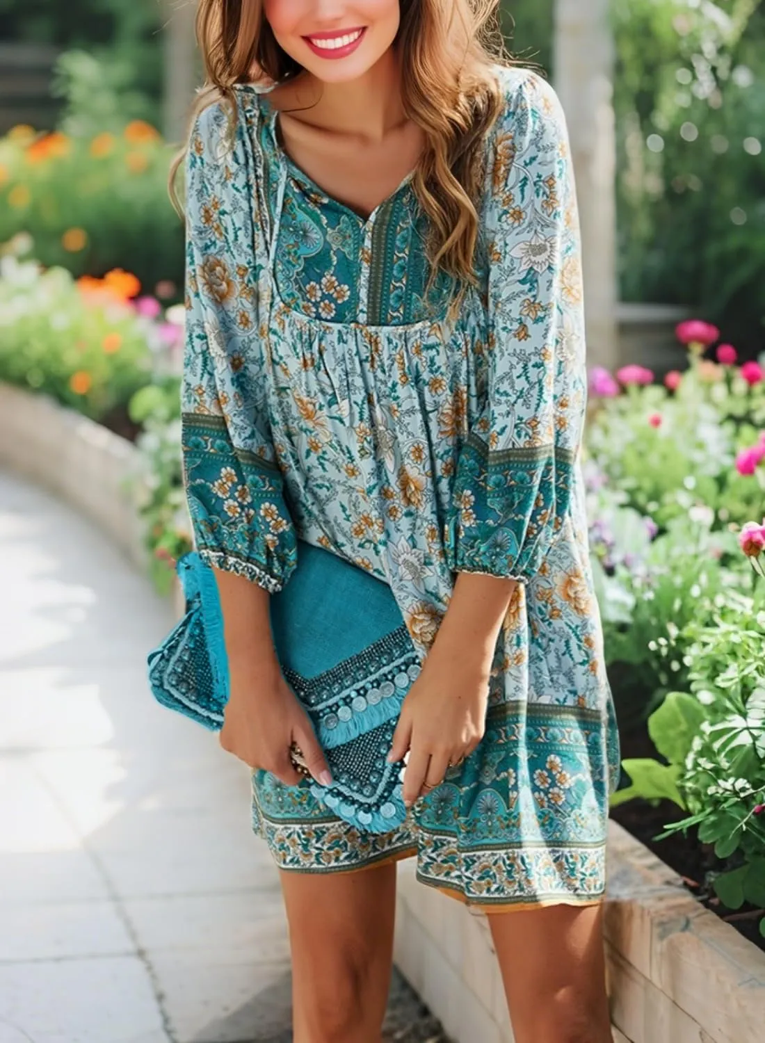Womens Dress V Neck Long Sleeve Oversized Casual Cute Short Dresses Ladies Beach Sundresses