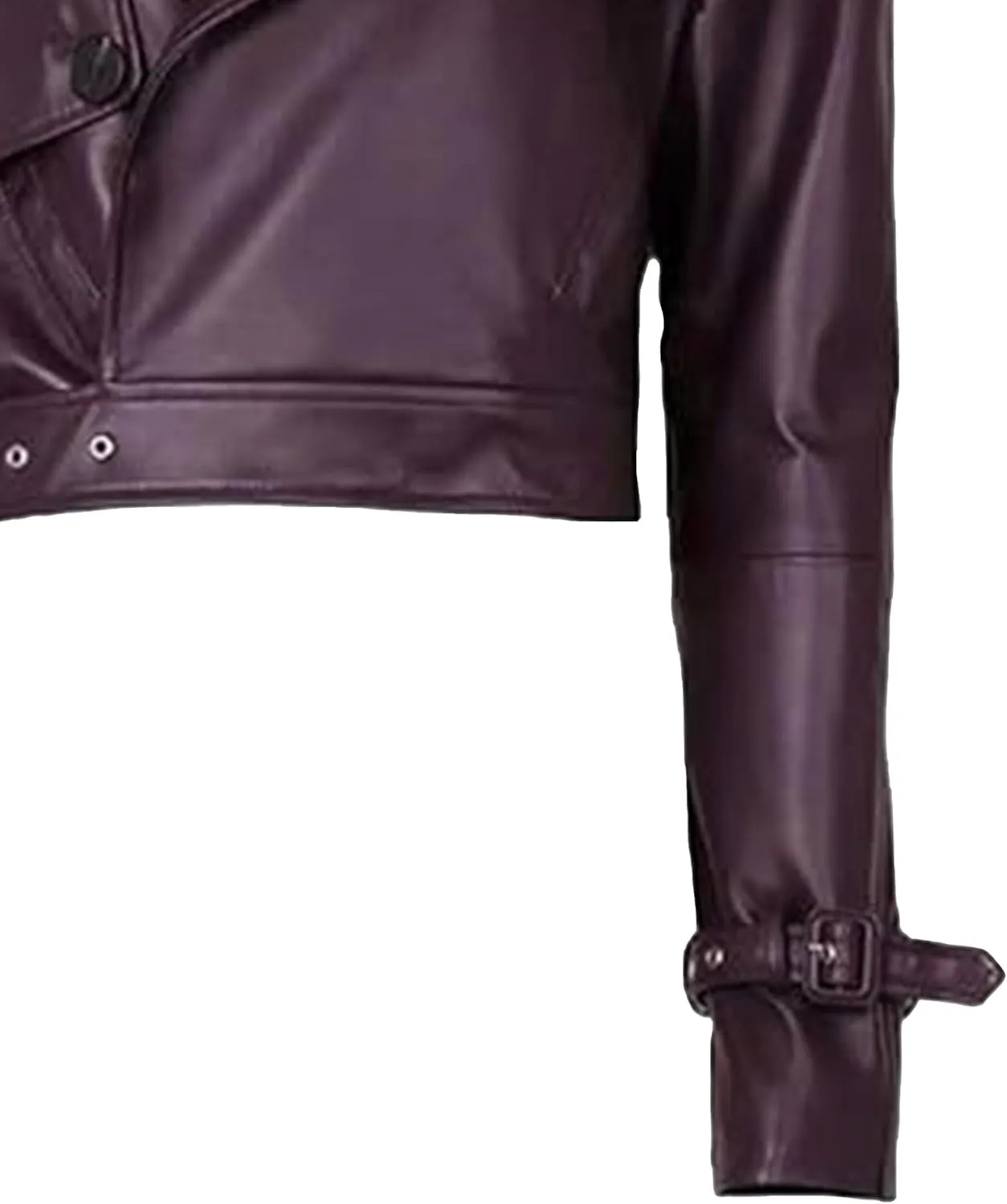 Women's Real Leather Black Top Short Outdoor Fashion Biker Motorcycle Jacket Women