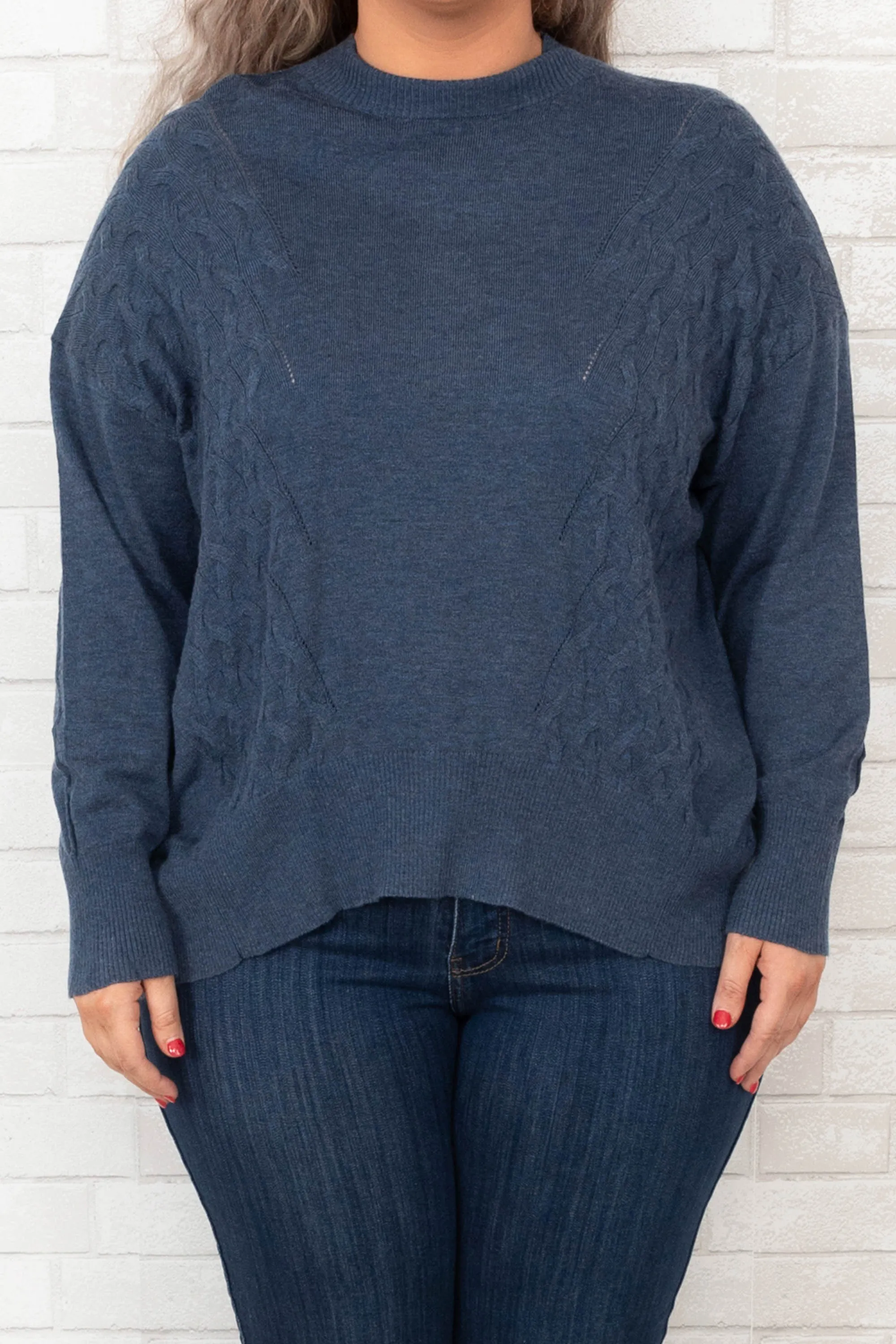 Working Wonders Top, Blue