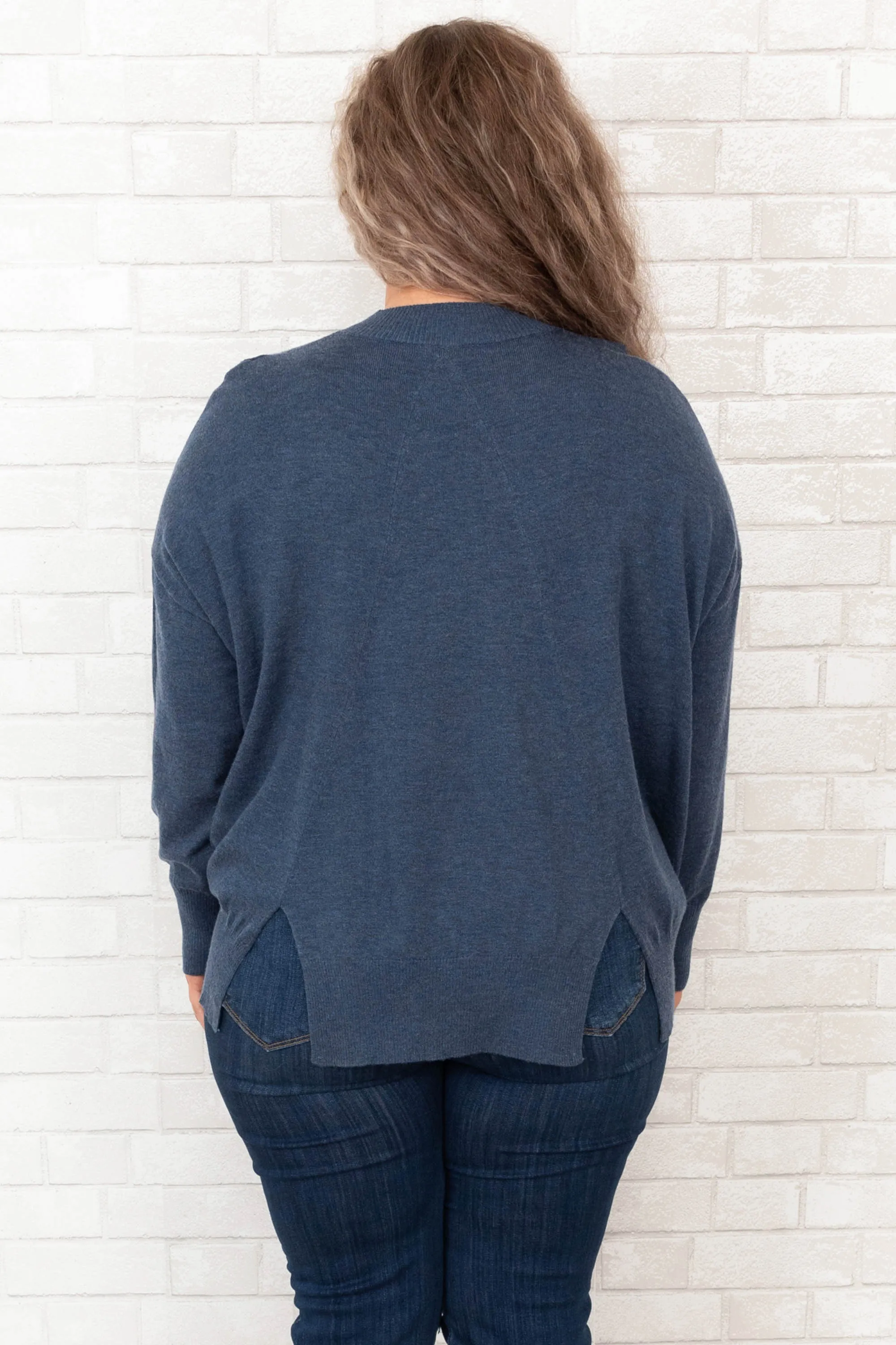 Working Wonders Top, Blue