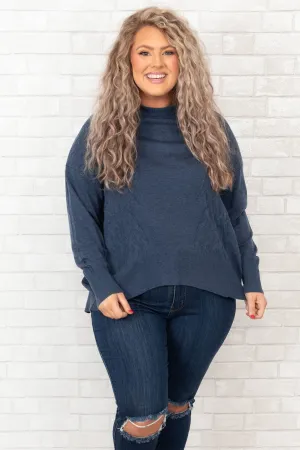 Working Wonders Top, Blue