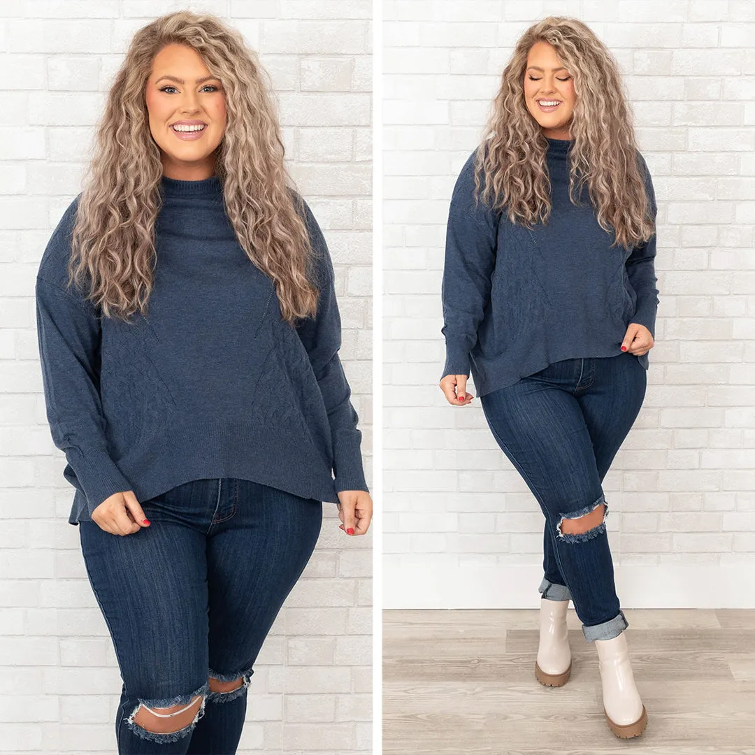 Working Wonders Top, Blue