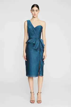 Zinnia One Shoulder Dress - Night Swim